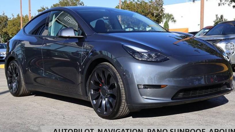 TESLA MODEL Y 2022 7SAYGDEFXNF417138 image